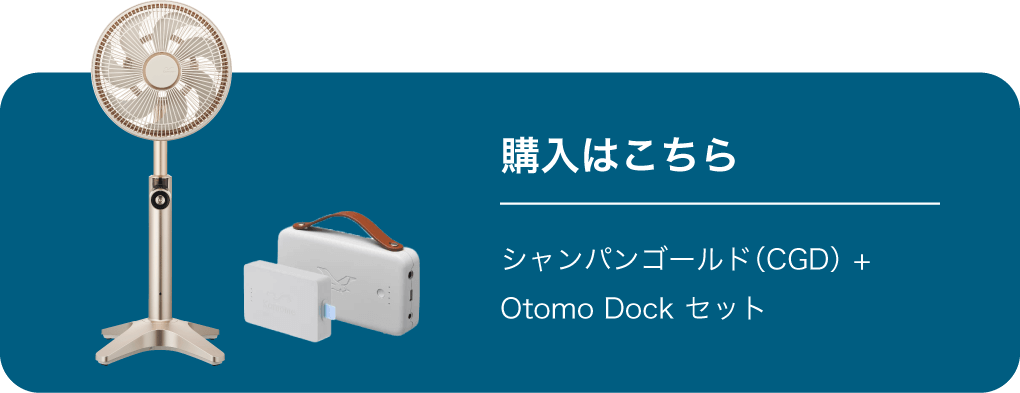 シャンパンゴールド(CGD)+Otomo Dockセット
