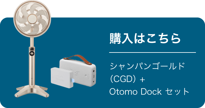 シャンパンゴールド(CGD)+Otomo Dockセット